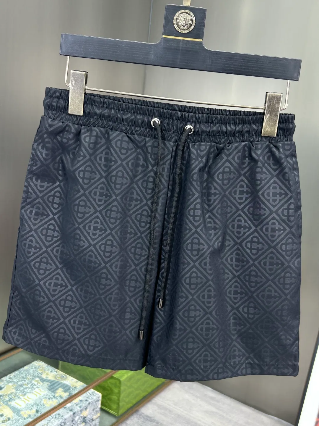 Casablanca (Casablanca), 2026 New Arrival beach shorts, synchronized with the official website. Original 1-1 replica, fine workmanship, original hardware. Selected high-quality polyester fiber fabric, delicate feel, summer must-have item, super handsome upper body effect, super real shooting, close contact with texture! xm 1 Sizes：M-3XL